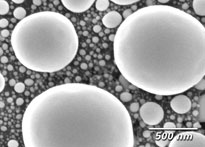 Tin sphere resolution standards